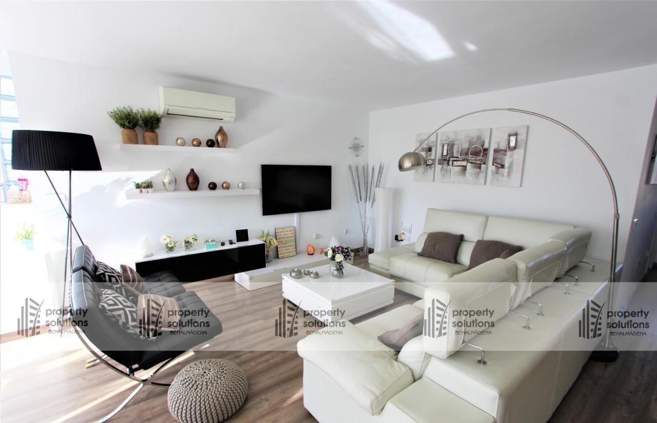 Apartmán Atico Deluxe - Gran Terraza Con Vistas Panoramicas - Piscina - Parking Gratis Benalmádena Exteriér fotografie