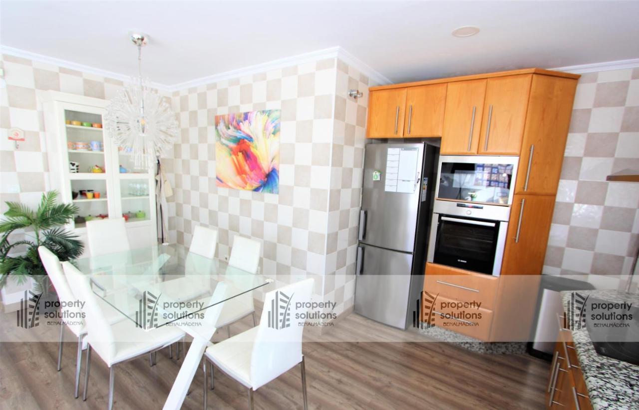 Apartmán Atico Deluxe - Gran Terraza Con Vistas Panoramicas - Piscina - Parking Gratis Benalmádena Exteriér fotografie